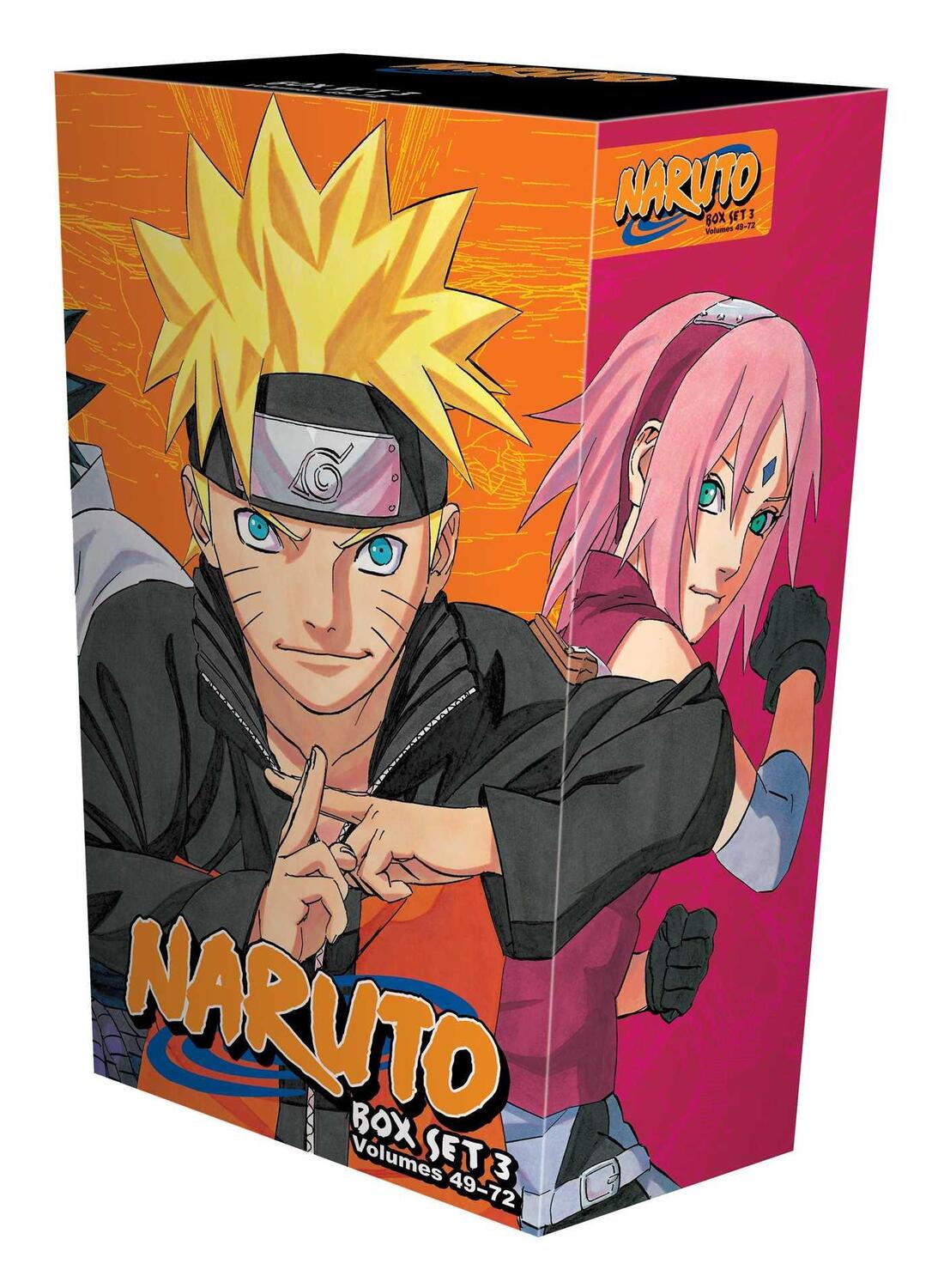 Cover: 9781421583341 | Naruto Box Set 3 | Volumes 49-72 with Premium | Masashi Kishimoto