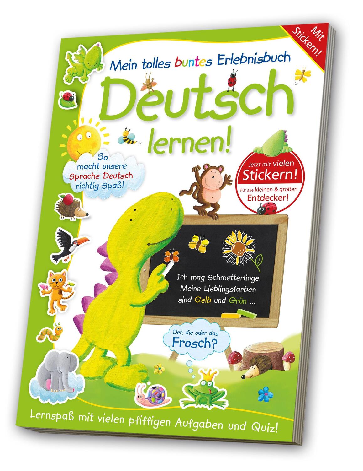 Cover: 4019393912162 | Übungs- &amp; Erlebnisbuch: Deutsch | Broschüre | 80 S. | Deutsch | 2022