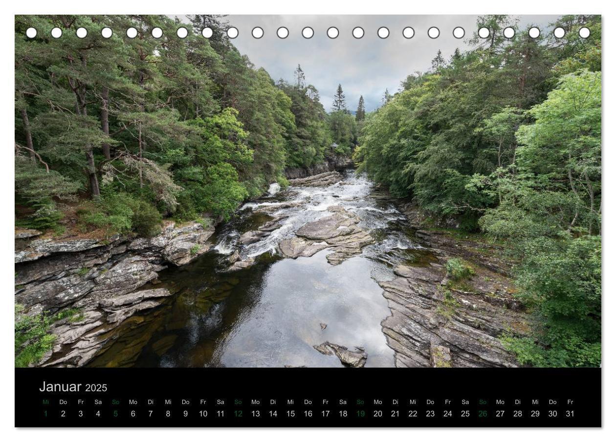 Bild: 9783435689880 | Schottland Highlands und Ostküste (Tischkalender 2025 DIN A5 quer),...