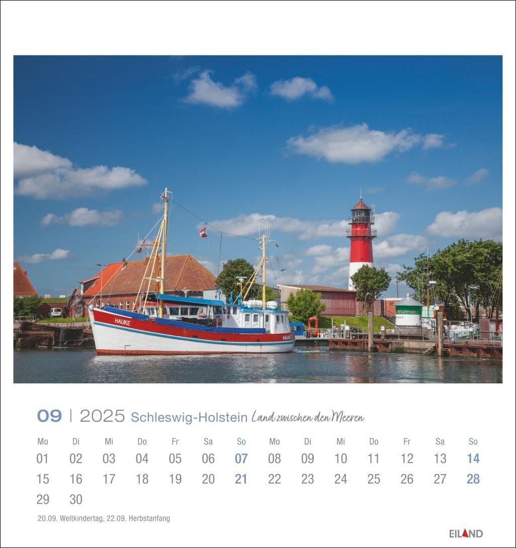 Bild: 9783964023339 | Schleswig-Holstein Postkartenkalender 2025 - Land zwischen den Meeren