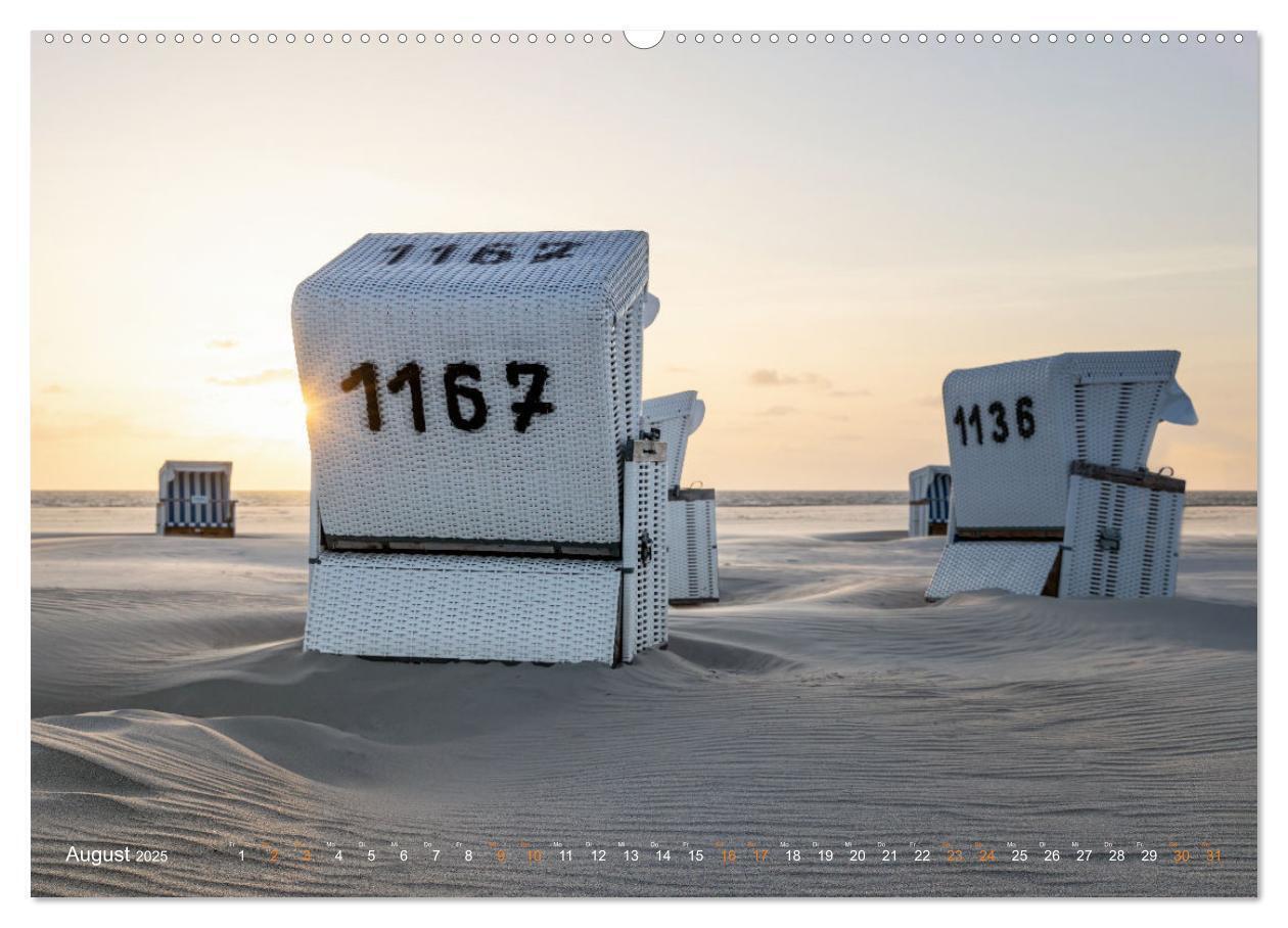 Bild: 9783383868917 | Nordseeurlaub in St. Peter-Ording (Wandkalender 2025 DIN A2 quer),...