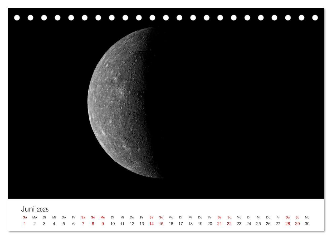 Bild: 9783457182758 | Planeten - Eine spektakuläre Reise ins All. (Tischkalender 2025 DIN...