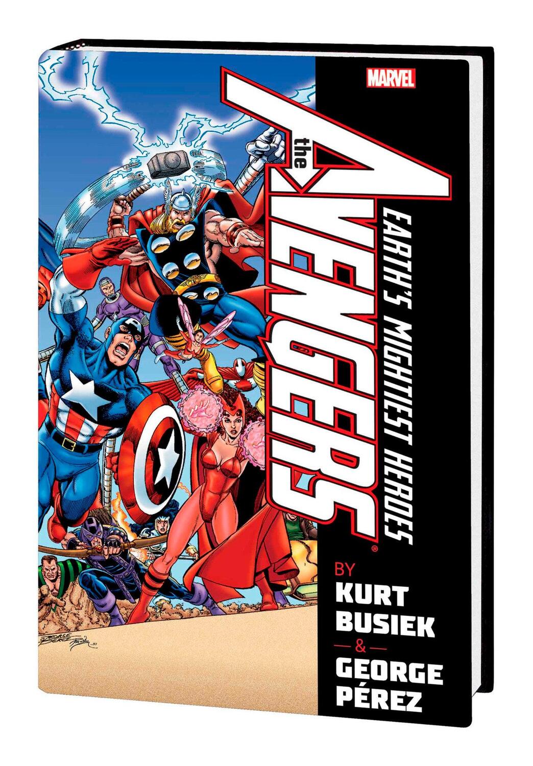 Cover: 9781302945459 | AVENGERS BY BUSIEK &amp; PEREZ OMNIBUS VOL. 1 [NEW PRINTING] | Kurt Busiek