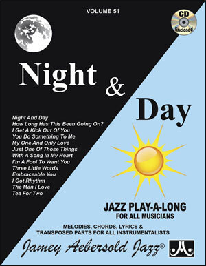 Cover: 635621000513 | Night And Day | Jazz Play-Along Vol.51 | Buch + CD | Aebersold
