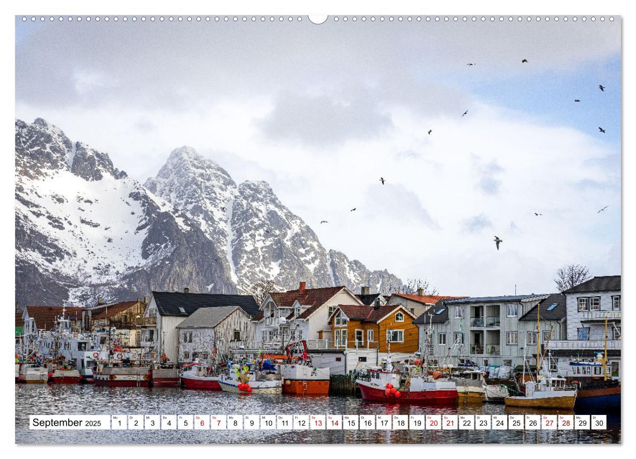 Bild: 9783383973246 | Licht des Nordens - LOFOTEN (Wandkalender 2025 DIN A2 quer),...