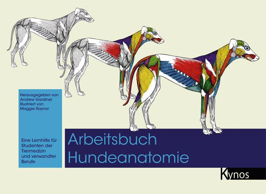 Cover: 9783954640140 | Arbeitsbuch Hundeanatomie | Andrew Gardiner | Buch | Deutsch | 2014