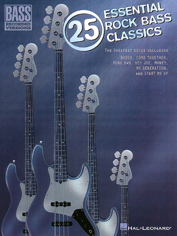 Cover: 73999747904 | 25 Essential Rock Bass Classics | Bass Recorded Versions | Buch | 1998