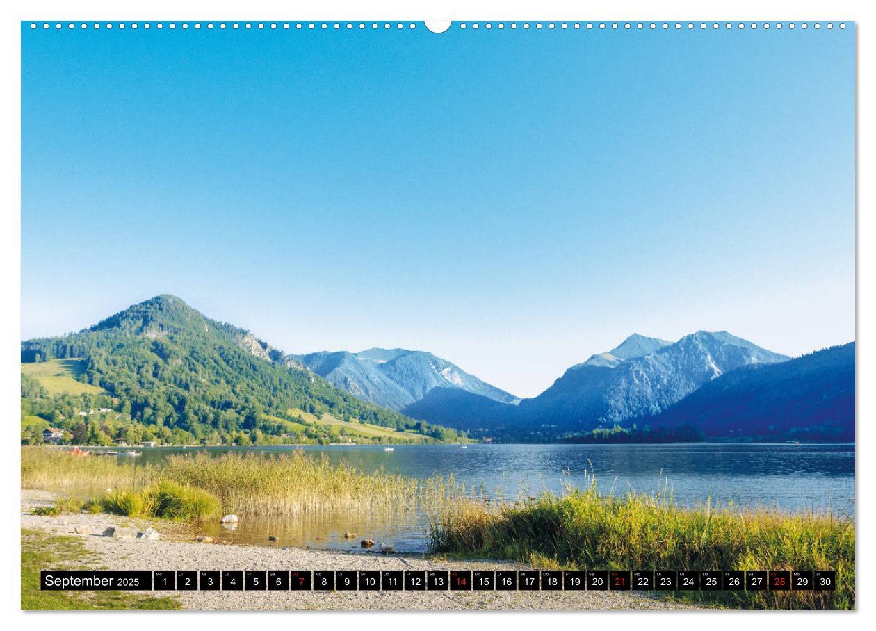 Bild: 9783435213955 | Bayerische Märchen-Seen (Wandkalender 2025 DIN A2 quer), CALVENDO...