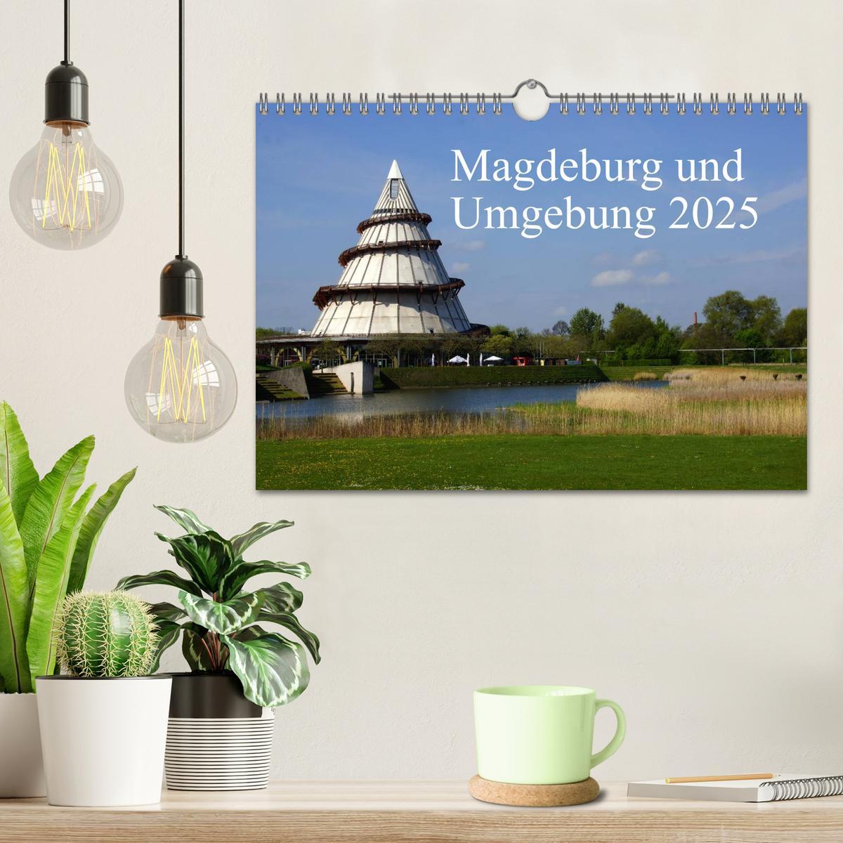 Bild: 9783435709823 | Magdeburg und Umgebung 2025 (Wandkalender 2025 DIN A4 quer),...