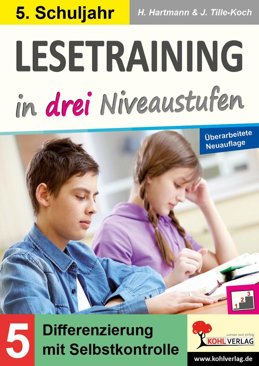 Cover: 9783988410900 | Lesetraining in drei Niveaustufen / Klasse 5 | Horst Hartmann (u. a.)