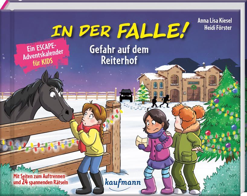 Cover: 9783780618221 | In der Falle! Gefahr auf dem Reiterhof - Ein Escape-Adventskalender...