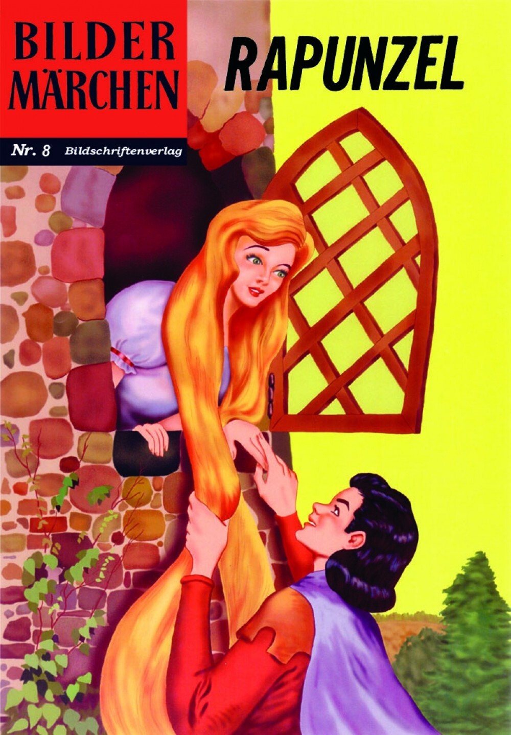 Cover: 9783947952182 | Rapunzel | Bildermärchen Nr. 8, Bildermärchen 8 | Brüder Grimm Märchen