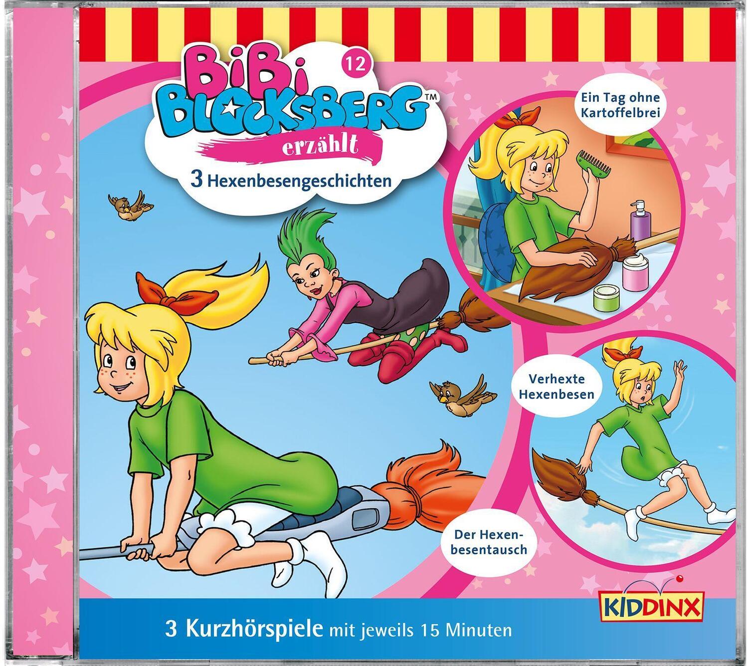 Cover: 4001504254124 | Bibi Blocksberg erzählt 12: Hexenbesengeschichten | Audio-CD | Deutsch