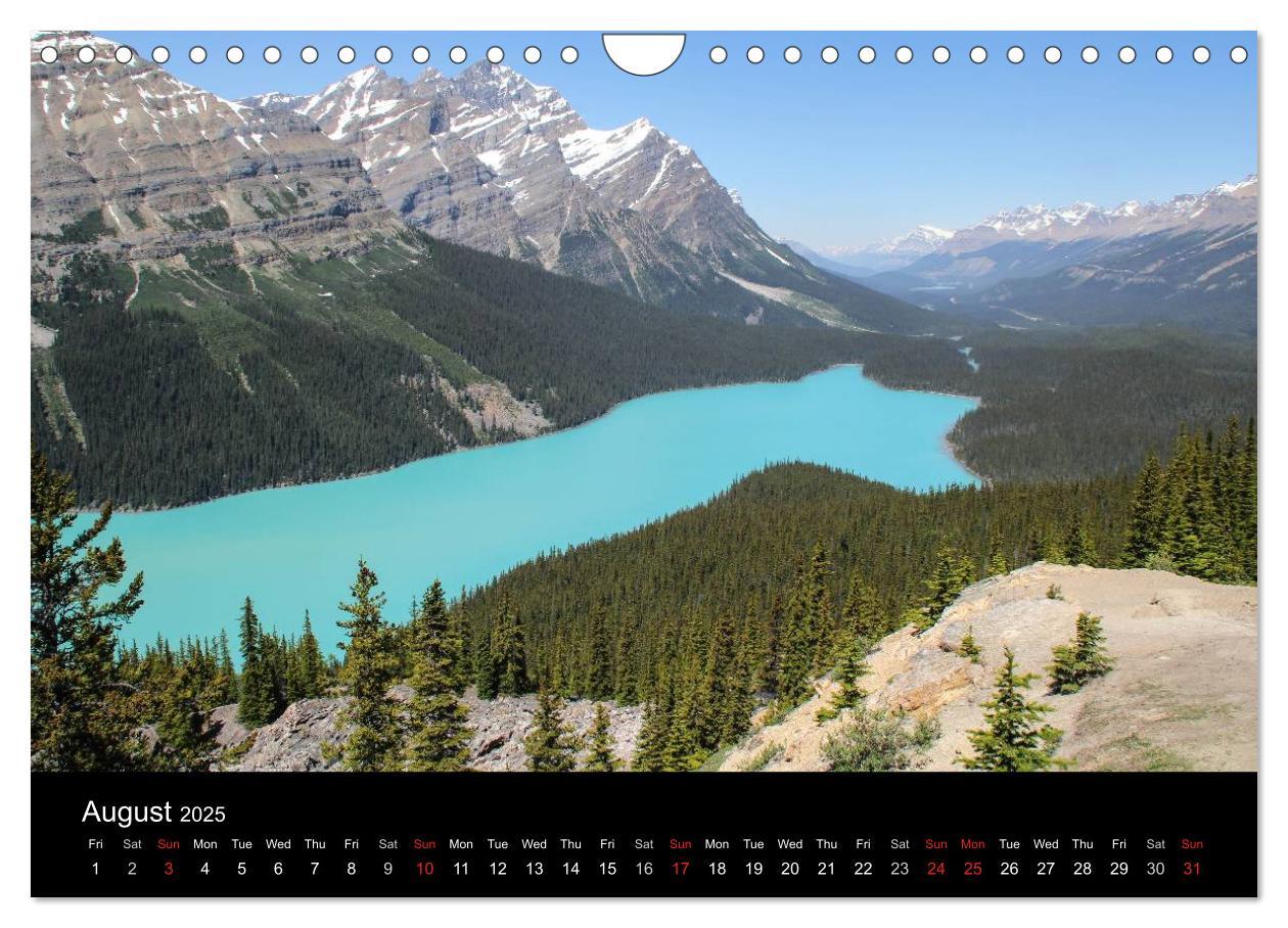 Bild: 9781325957620 | Canada 2025 (Wall Calendar 2025 DIN A4 landscape), CALVENDO 12...