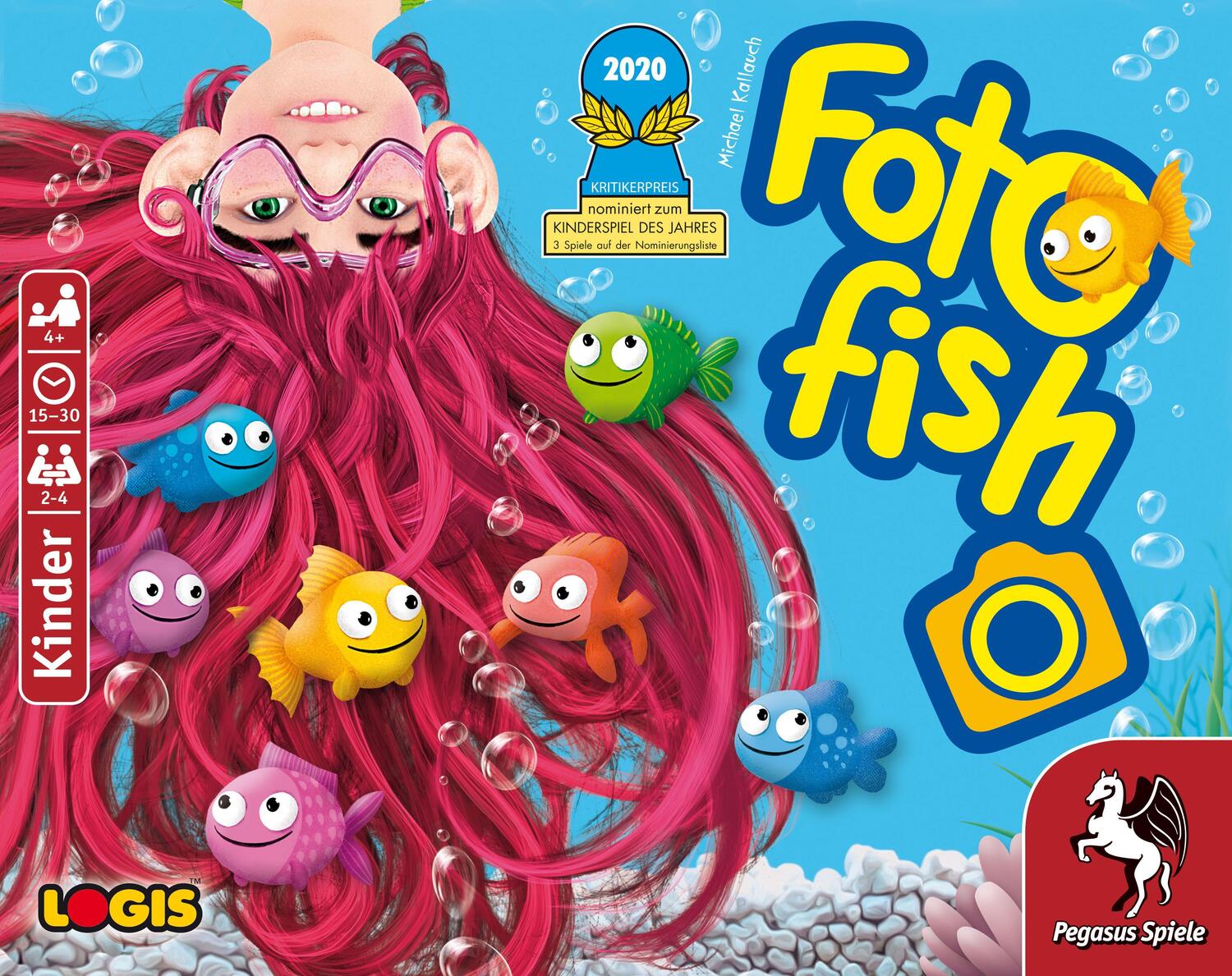 Cover: 4250231727689 | Foto Fish *Nominiert Kinderspiel des Jahres 2020* | Spiel | Deutsch