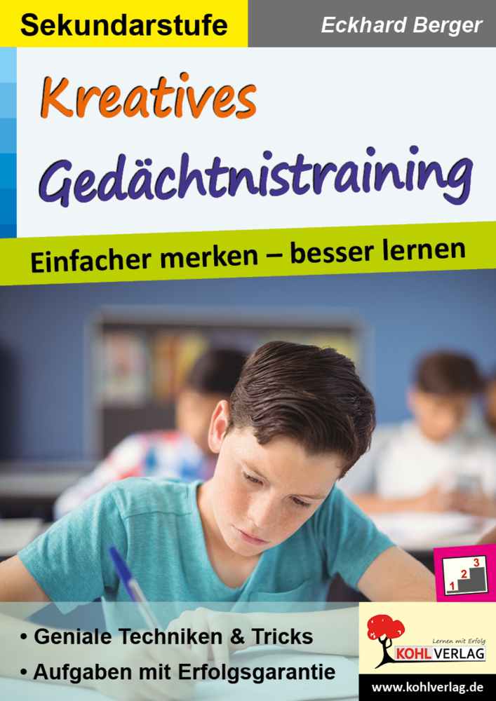 Cover: 9783966240345 | Kreatives Gedächtnistraining / Sekundarstufe | Eckhard Berger | Buch