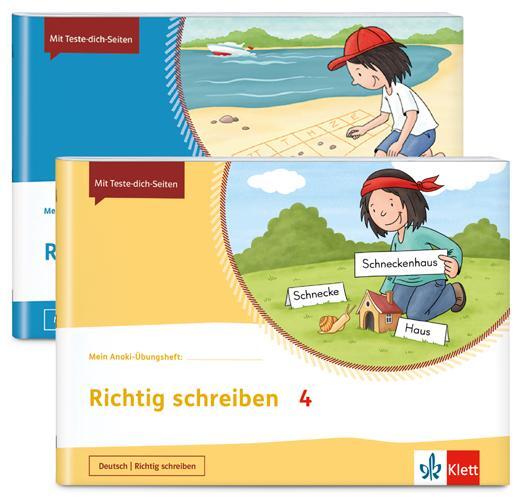 Cover: 9783121621996 | Mein Anoki-Übungsheft - Paket Richtig schreiben / Richtig rechnen 4