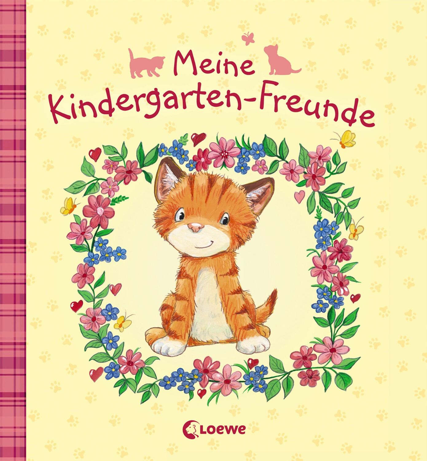 Cover: 9783785587553 | Meine Kindergarten-Freunde (Kätzchen) | Loewe Eintragbücher | Buch