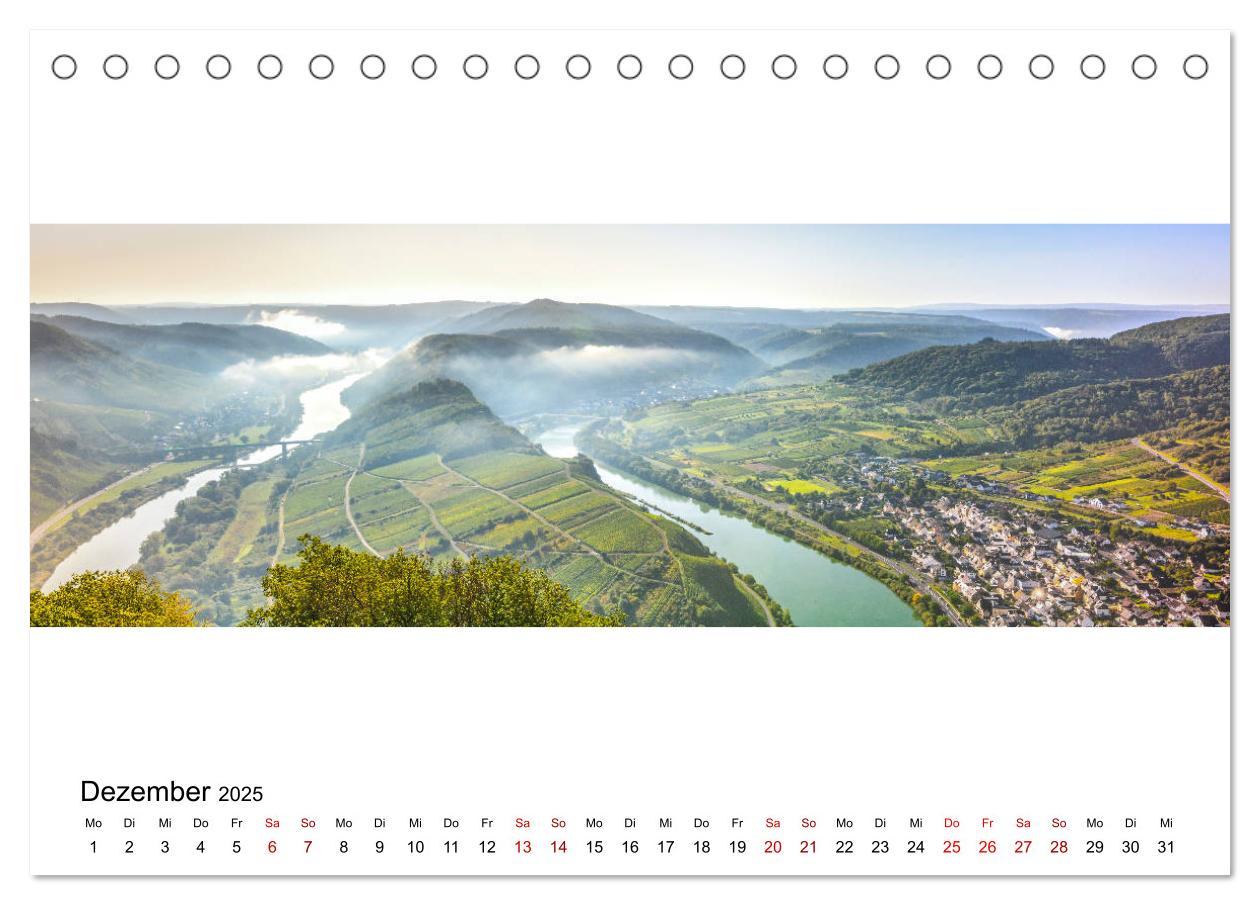 Bild: 9783435184774 | Mosel im Panorama (Tischkalender 2025 DIN A5 quer), CALVENDO...