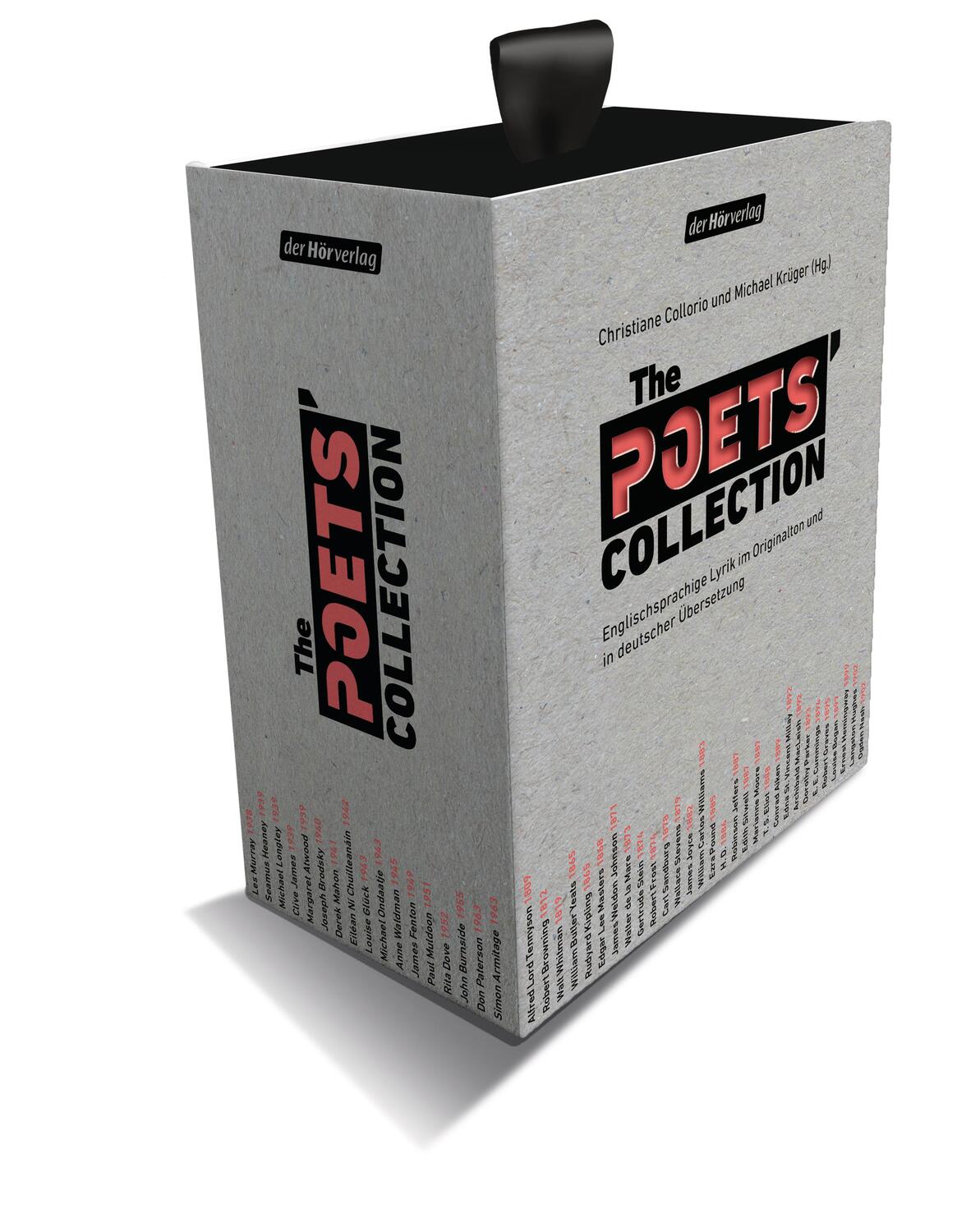 Cover: 9783844521412 | The Poets' Collection | Audio-CD | 13 Audio-CDs | Deutsch | 2018