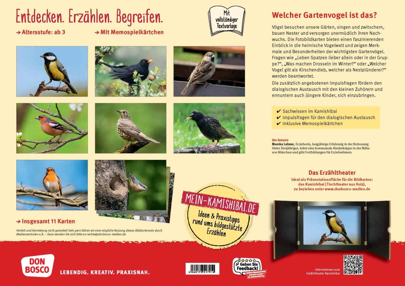 Bild: 4260179517914 | Amsel, Drossel, Fink und Star. Die Vögel in unserem Garten....