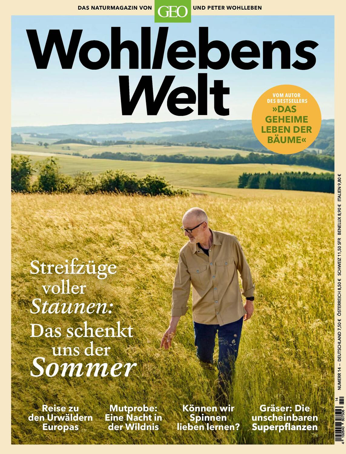 Cover: 9783652012072 | Wohllebens Welt 14/2022 - Das schenkt uns der Sommer | Peter Wohlleben