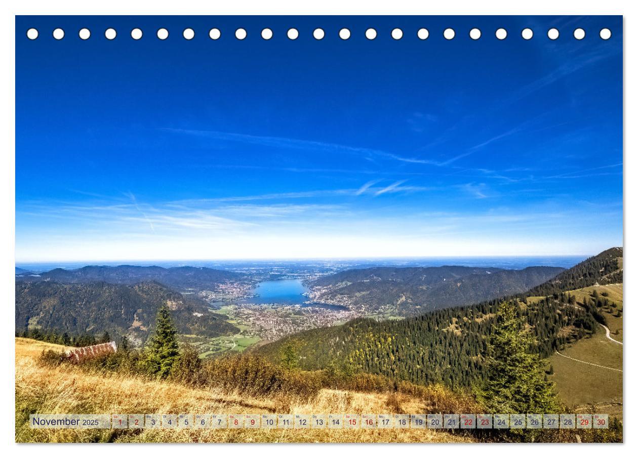 Bild: 9783383860362 | Malerischer Tegernsee (Tischkalender 2025 DIN A5 quer), CALVENDO...