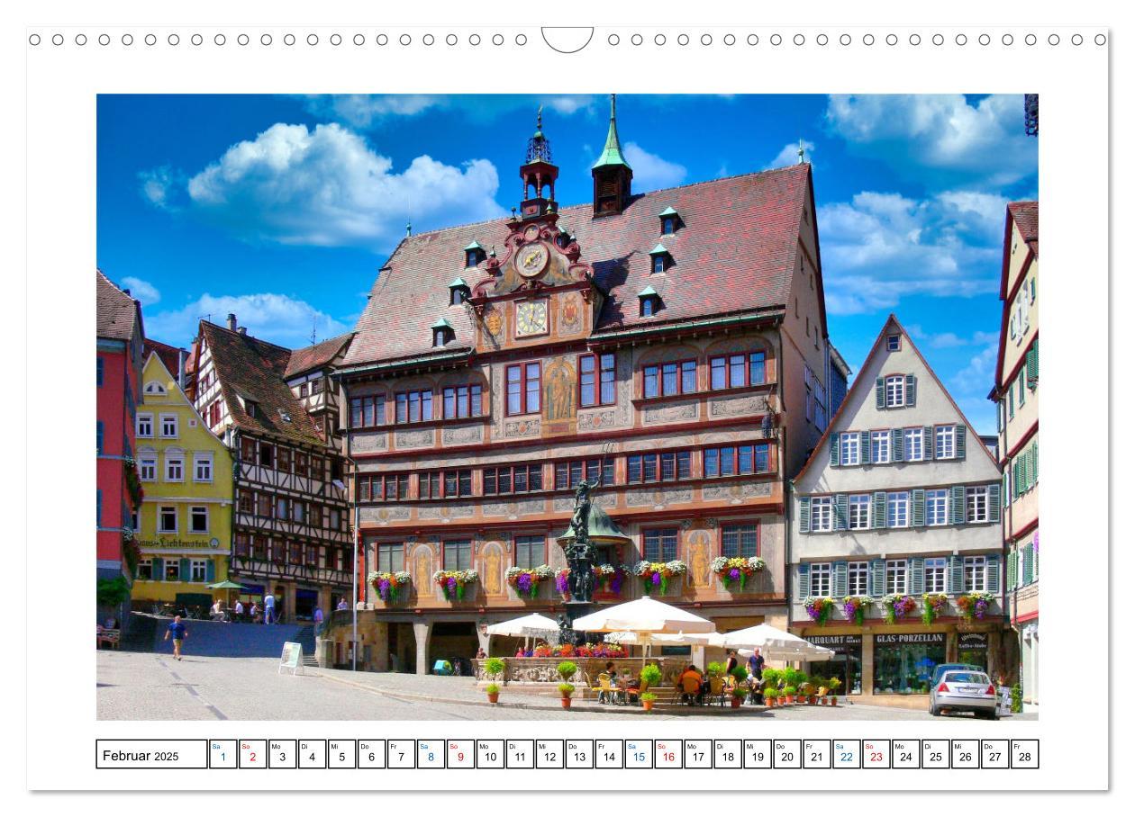 Bild: 9783383938696 | Tübingen im Fokus (Wandkalender 2025 DIN A3 quer), CALVENDO...