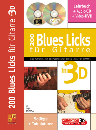 Cover: 3555111301999 | Scholl Ingo Blues Licks | Ingo Scholl | Play Music Germany