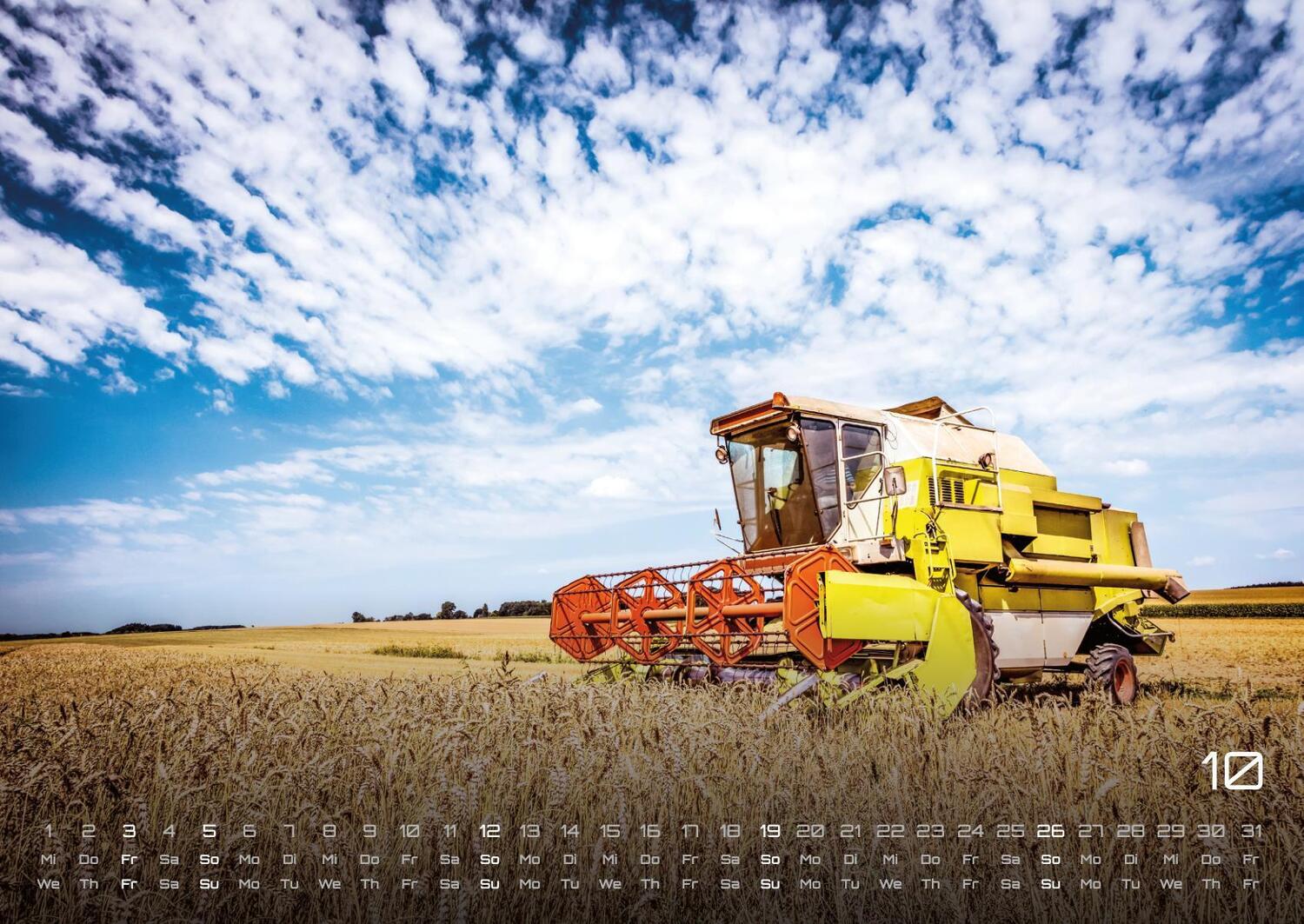 Bild: 9783986734411 | Landmaschinen - Traktor - 2025 - Kalender DIN A2 | GP-Fever. de | 2025