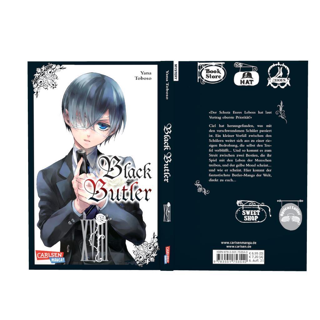 Bild: 9783551753540 | Black Butler 18 | Yana Toboso | Taschenbuch | Black Butler | 180 S.