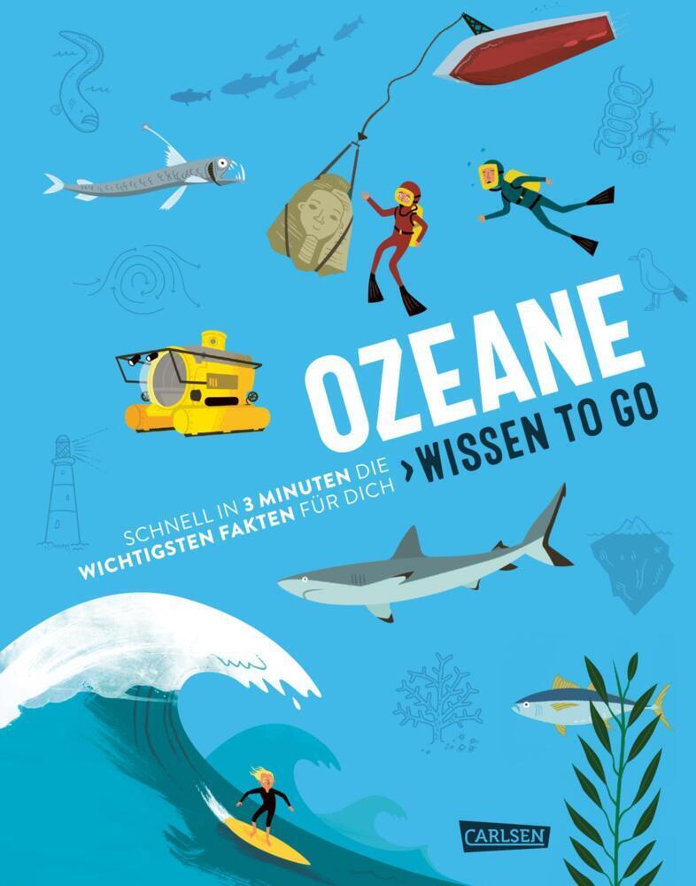 Cover: 9783551255143 | Ozeane - Wissen to go | Jen Green | Buch | 96 S. | Deutsch | 2022