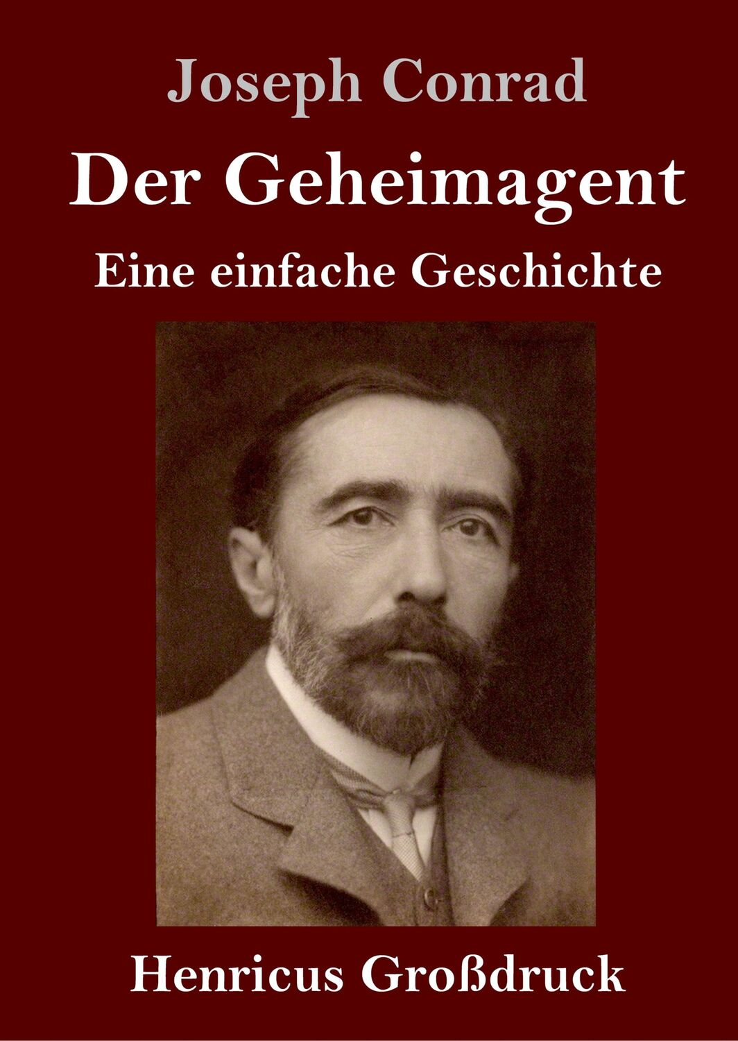 Cover: 9783847844488 | Der Geheimagent (Großdruck) | Eine einfache Geschichte | Joseph Conrad