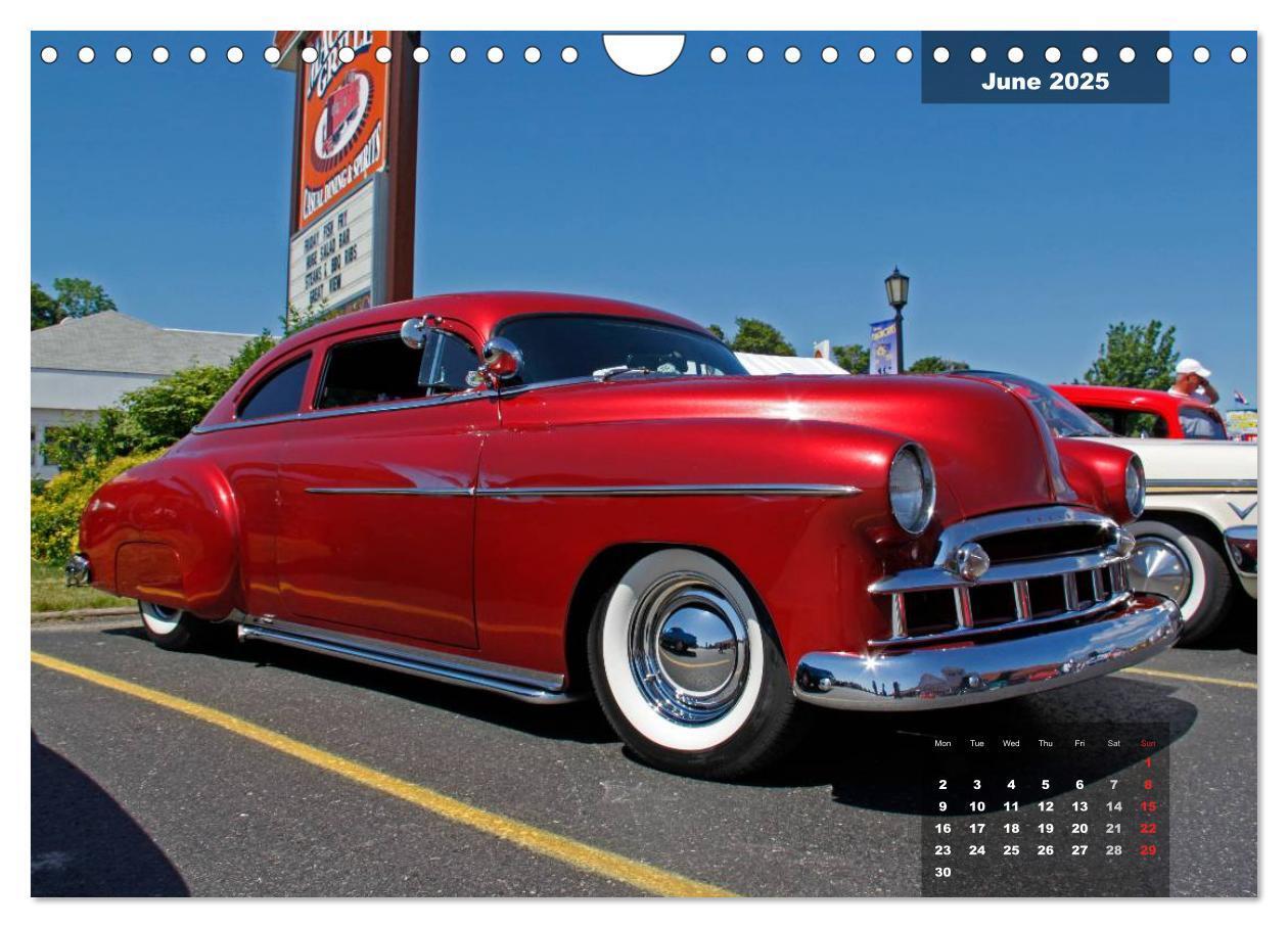 Bild: 9781325977161 | US Classic Cars (Wall Calendar 2025 DIN A4 landscape), CALVENDO 12...