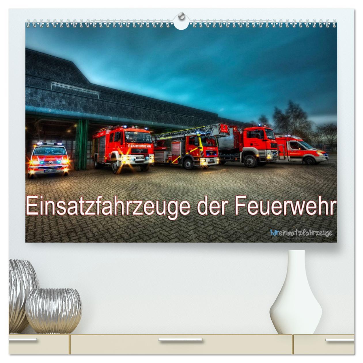 Cover: 9783435630349 | Einsatzfahrzeuge der Feuerwehr (hochwertiger Premium Wandkalender...