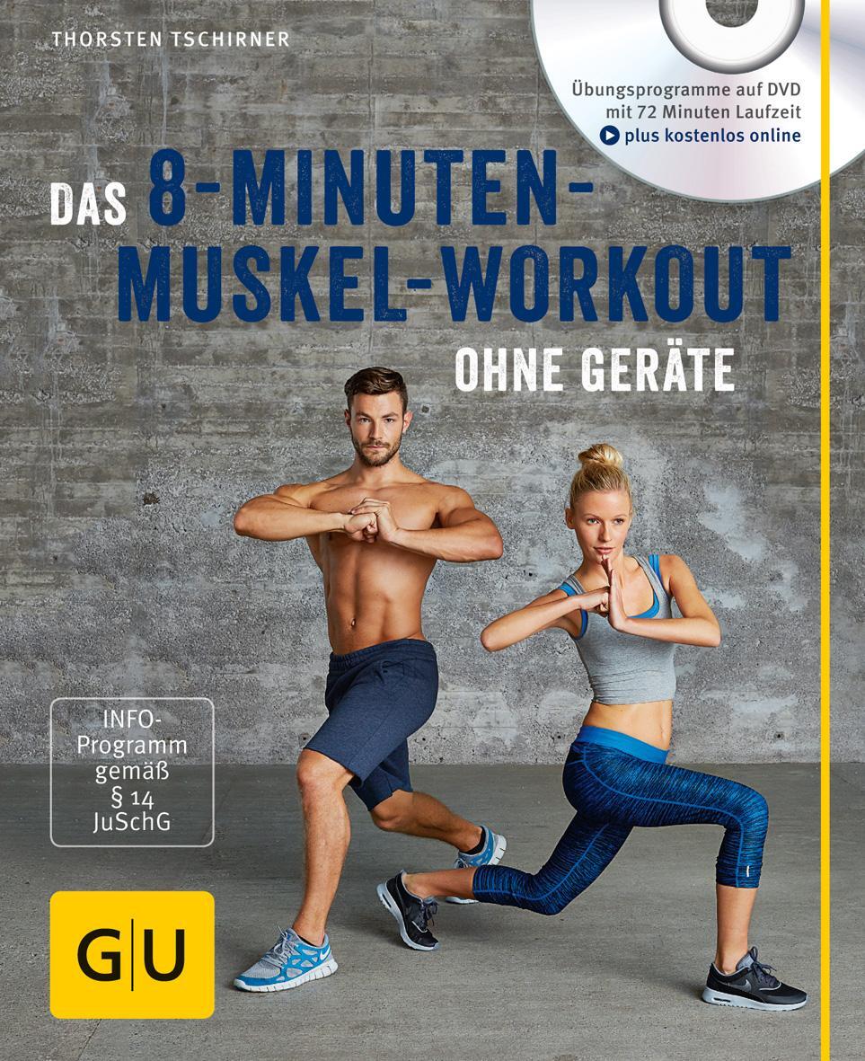 Cover: 9783833842252 | Das 8-Minuten-Muskel-Workout ohne Geräte (mit DVD) | Tschirner | Buch