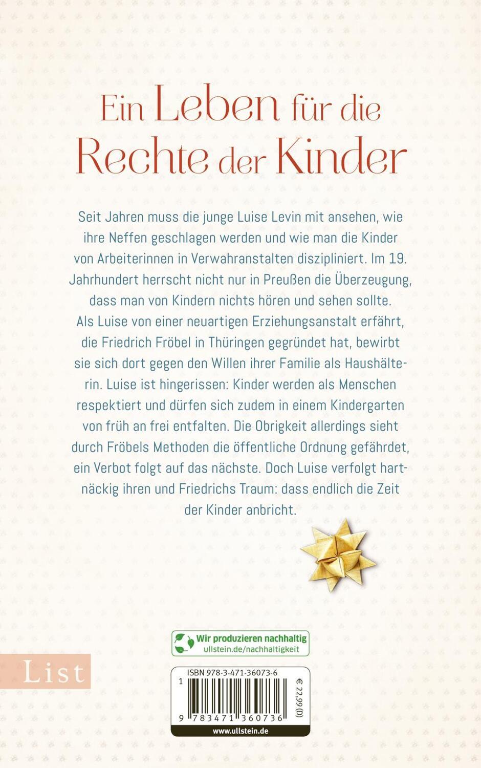 Rückseite: 9783471360736 | Die Zeit der Kinder | Lena Riess | Buch | 416 S. | Deutsch | 2024