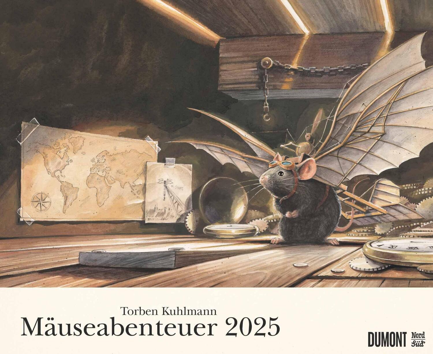 Cover: 4250809653464 | Torben Kuhlmann Mäuseabenteuer 2025 - DUMONT Kinder-Kalender -...