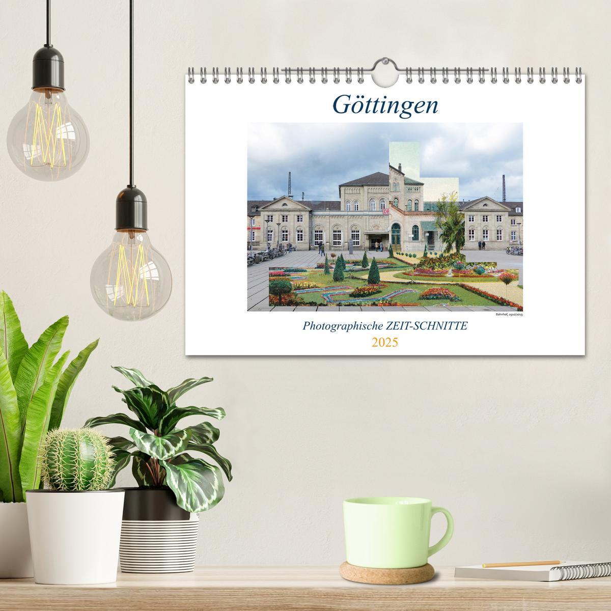 Bild: 9783435030996 | Göttingen, Photographische ZEIT-SCHNITTE (Wandkalender 2025 DIN A4...