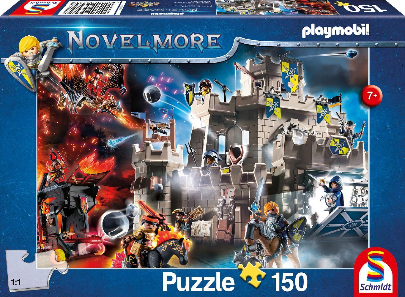 Cover: 4001504564827 | Novelmore, Die Burg von Novelmore, 150 Teile | Kinderpuzzle Playmobil