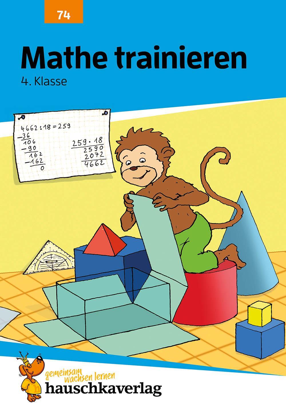 Cover: 9783881000741 | Mathe trainieren 4. Klasse | Adolf Hauschka | Broschüre | Deutsch