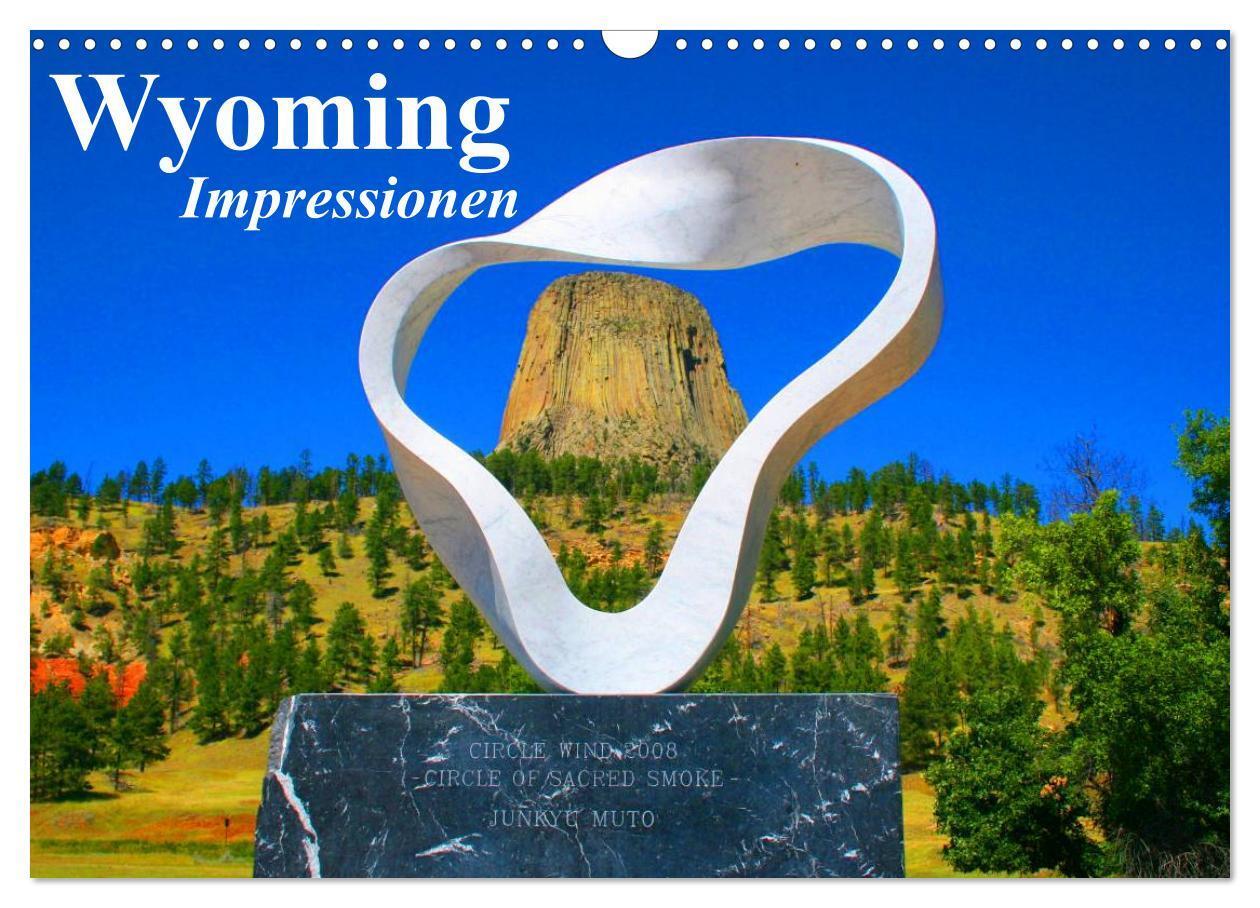 Cover: 9783383524530 | Wyoming ¿ Impressionen (Wandkalender 2024 DIN A3 quer), CALVENDO...