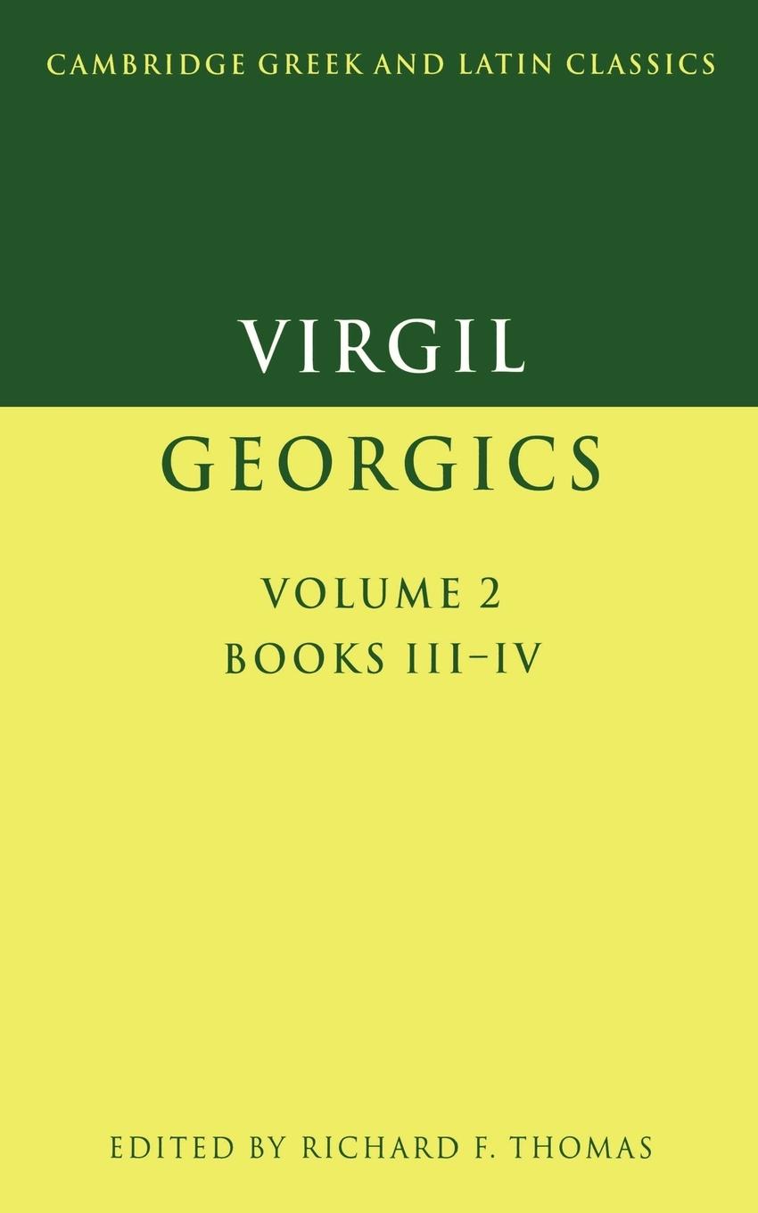 Cover: 9780521346788 | Virgil | Georgics: Volume 2, Books III-IV | Virgil | Taschenbuch