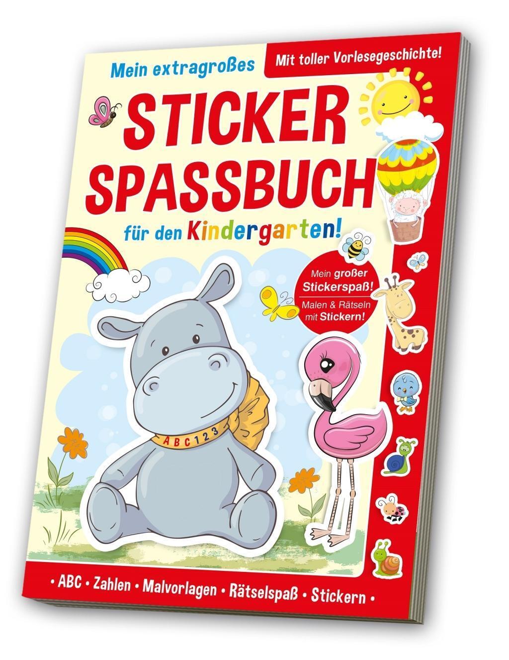Cover: 4019393911196 | Stickerspaßbuch Kindergarten | Taschenbuch | Deutsch | 2020
