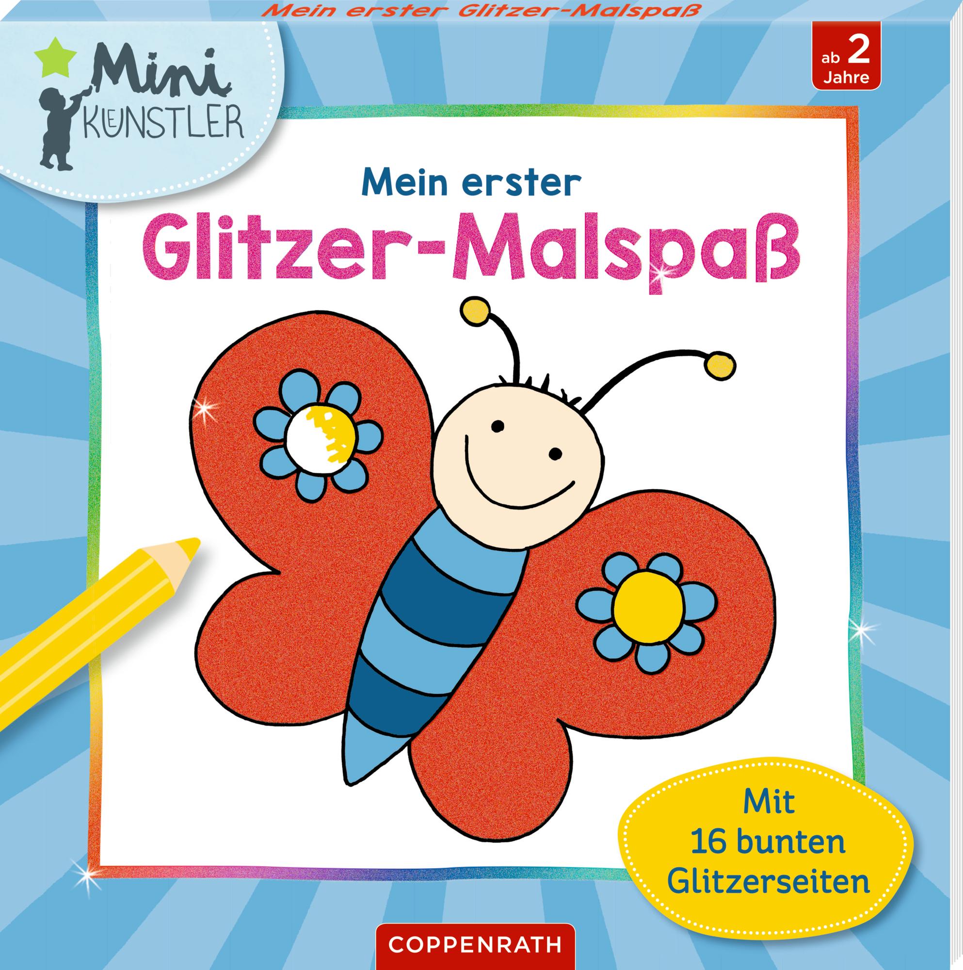 Cover: 9783649645382 | Mein erster Glitzer-Malspaß | Mit 16 bunten Glitzerseiten | Taddicken