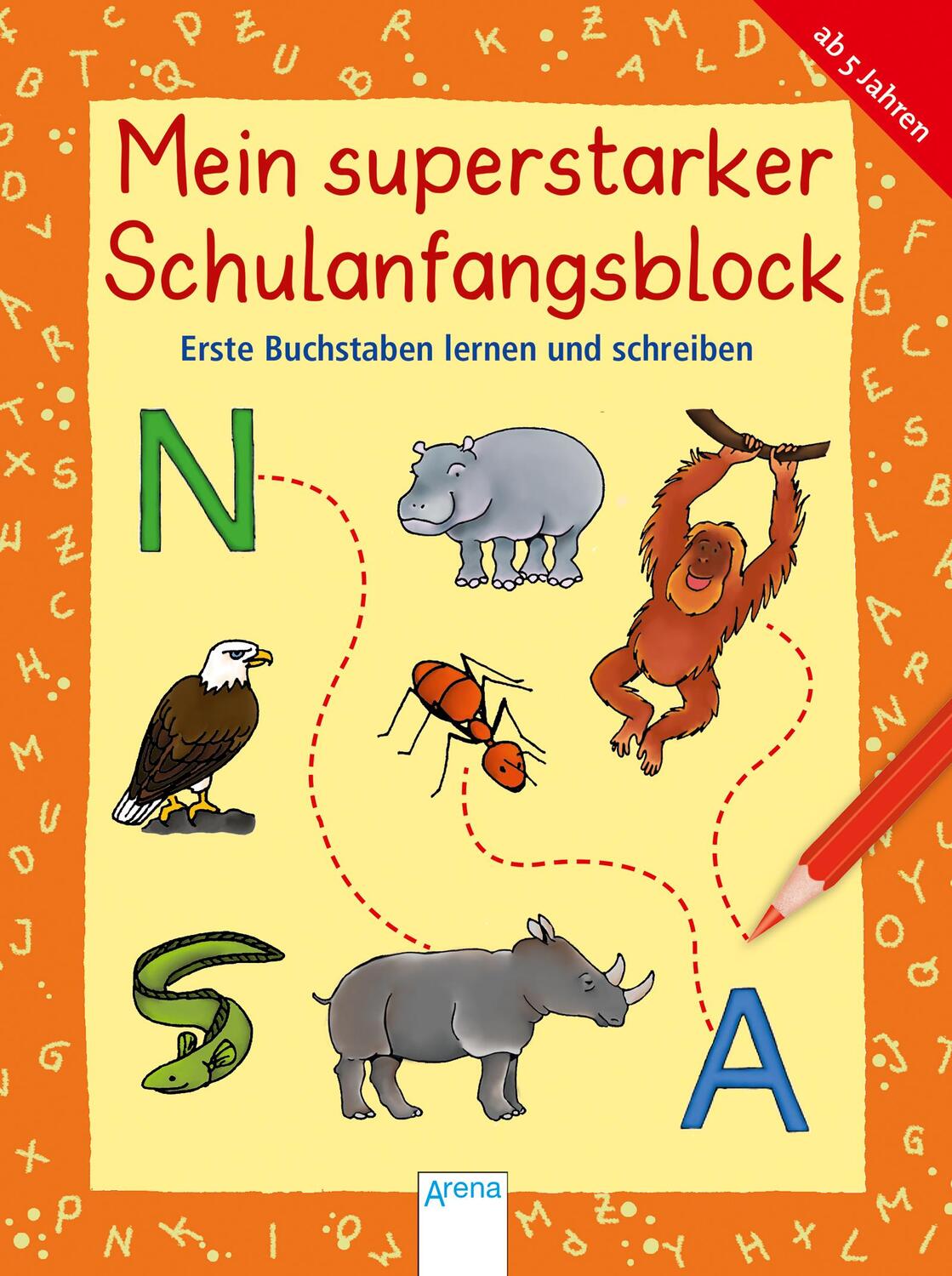 Cover: 9783401717104 | Erste Buchstaben lernen und schreiben | Christiane Krapp (u. a.)