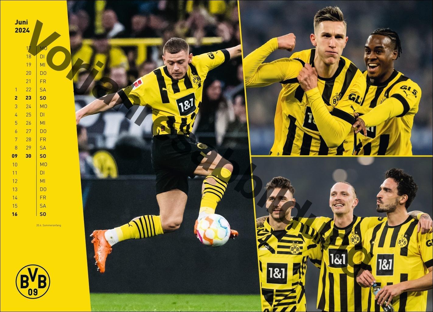 Bild: 9783756404735 | BVB Edition Kalender 2025 | Heye | Kalender | Bundesliga Kalender Heye