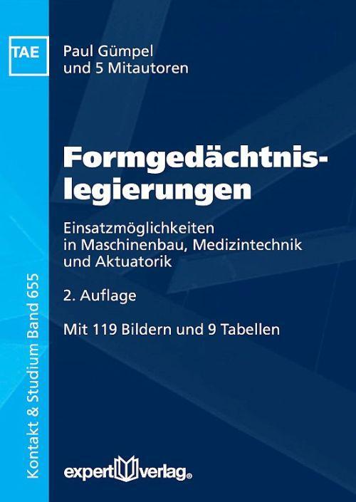 Cover: 9783816927273 | Formgedächtnislegierungen | Gümpel | Taschenbuch | 146 S. | Deutsch