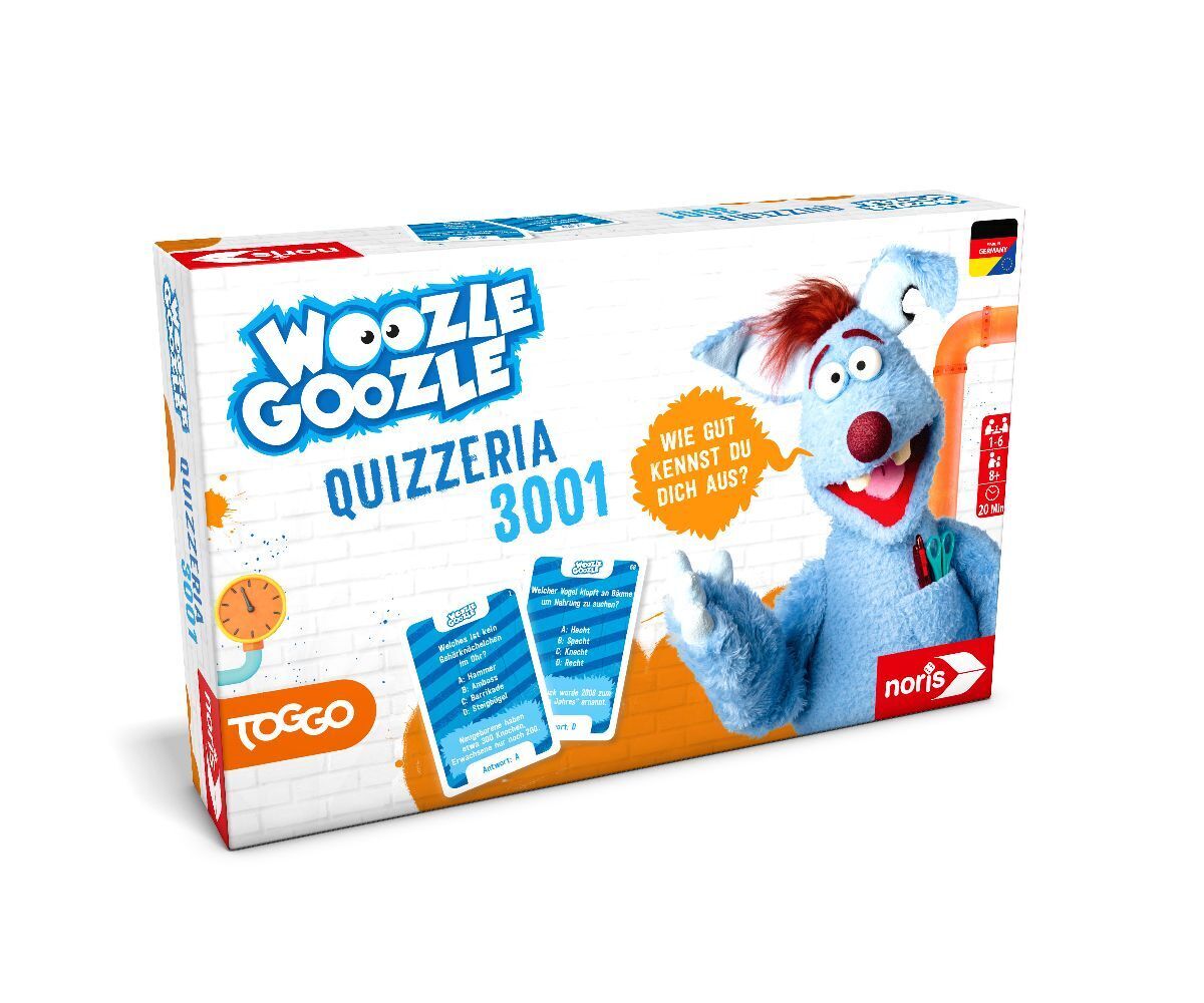 Cover: 4000826006305 | Woozle Goozle - Quizzeria 3001 | Spiel | Bunter Stückkarton | Deutsch