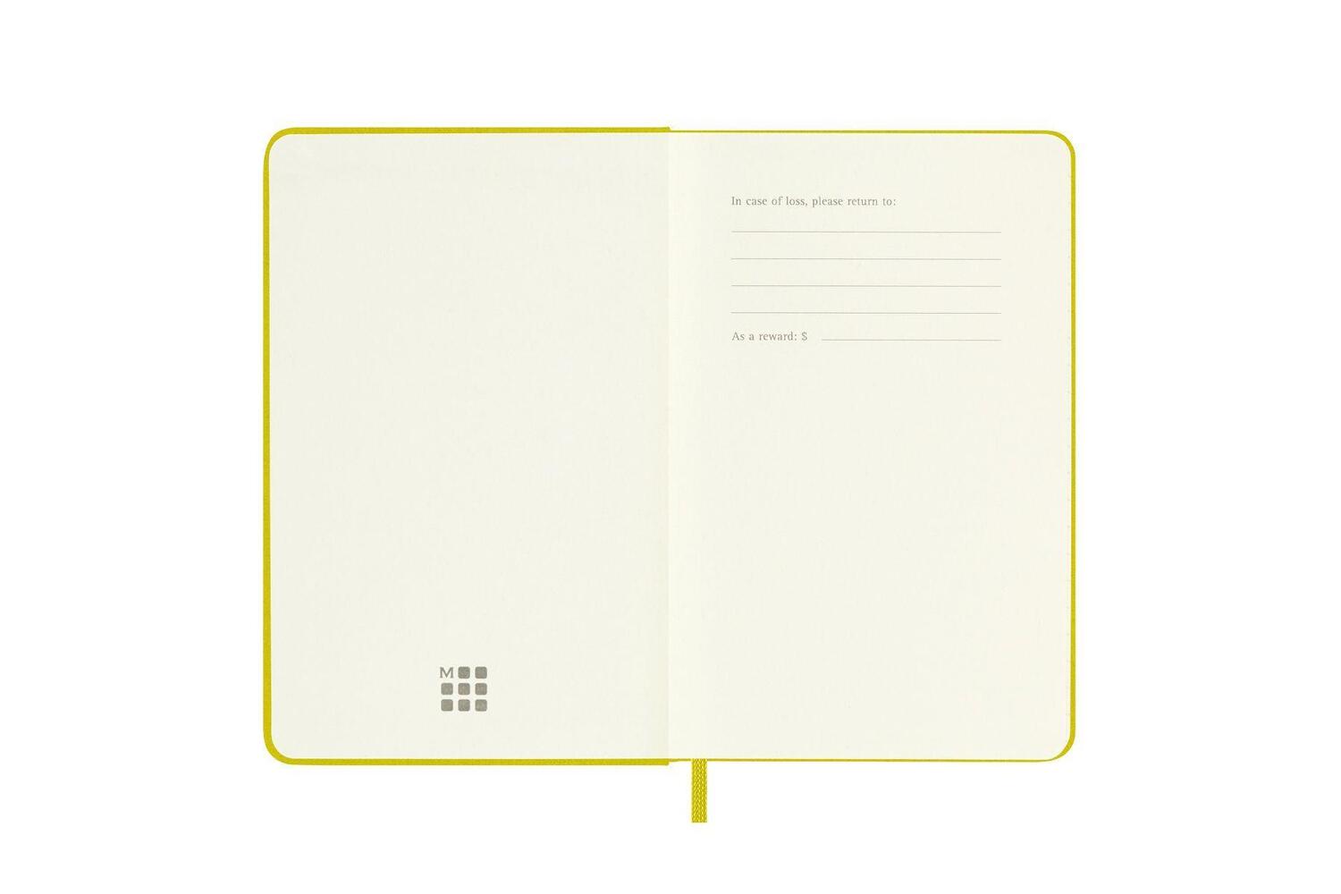 Bild: 8056598853032 | Moleskine Classic Notebook, Pocket, Ruled, Hay Yellow, Silk Hard...